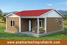 69 Metrekare Tek Katlı Prefabrik Ev