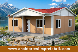 74 Metrekare Tek Katlı Prefabrik Ev